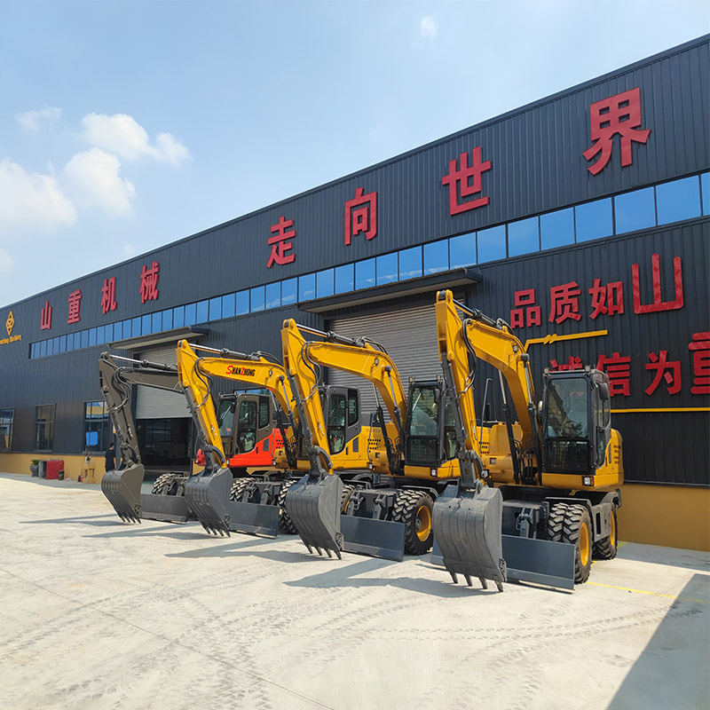 حفارة عجلات SZL135