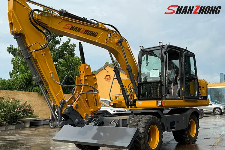 Колесный экскаватор SZL150 Колесный экскаватор SZL150