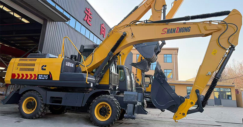 Máy xúc bánh lốp 21 tấn