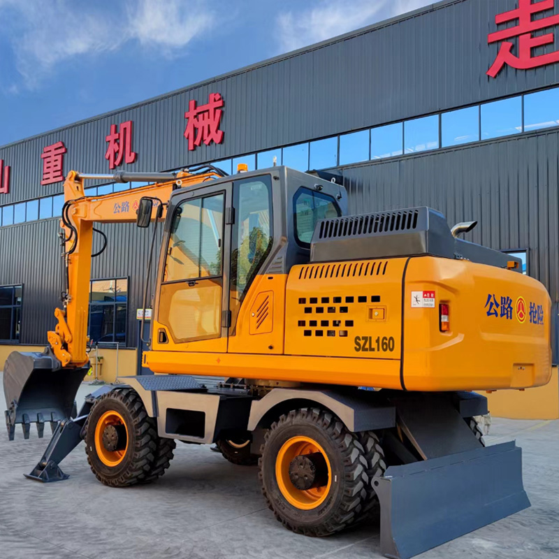 Pelle sur pneus SZL160