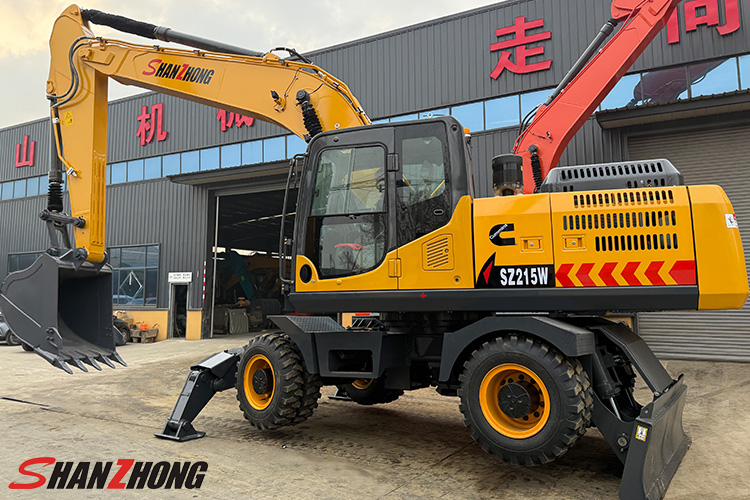 SZL215 Tekerlekli Ekskavatör