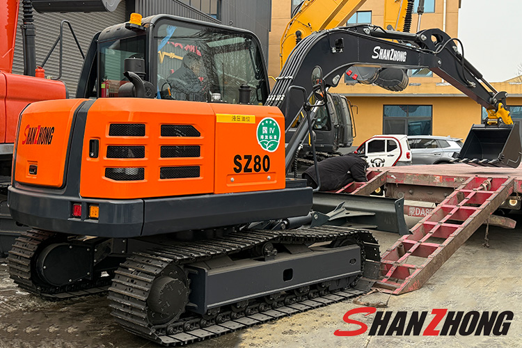 SZ80 crawler excavator