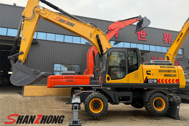 SZL215 Tekerlekli Ekskavatör