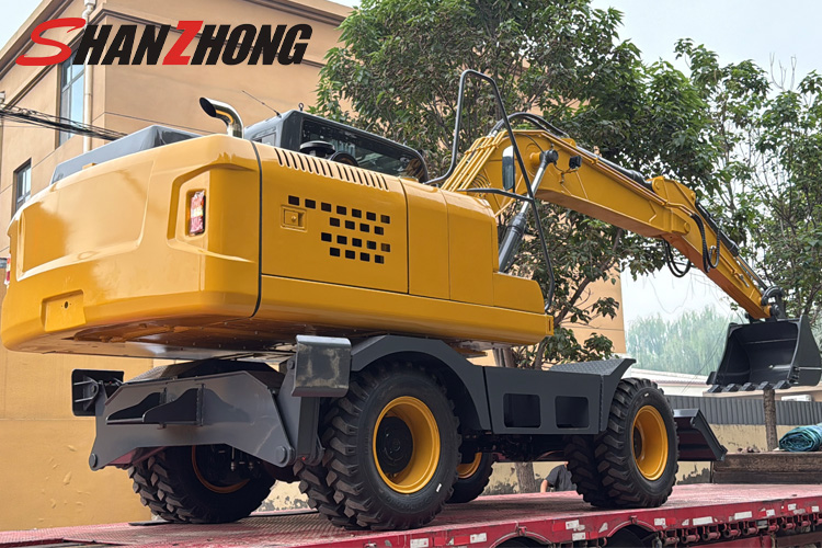 g'ildirakli ekskavator g'ildirakli ekskavator