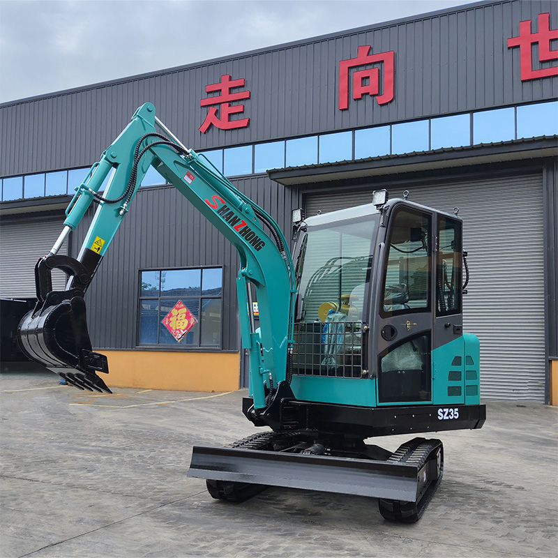 Miniexcavadora de cadenas de 4 toneladas