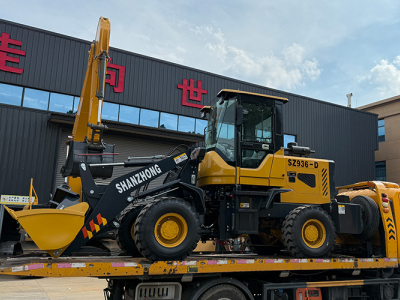 Shanzhong Machinery's Wheel Loader Ready for Delivery, Set to Boost Multiple Sectors