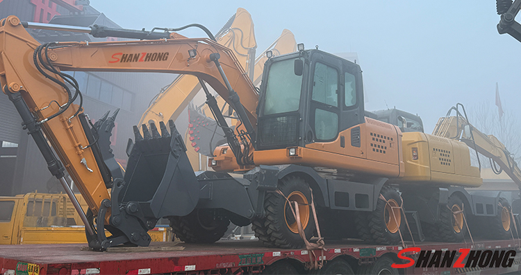 Excavadora de ruedas SZL150