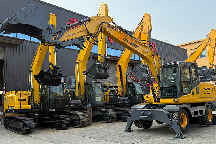 Excavadora de ruedas SZL150