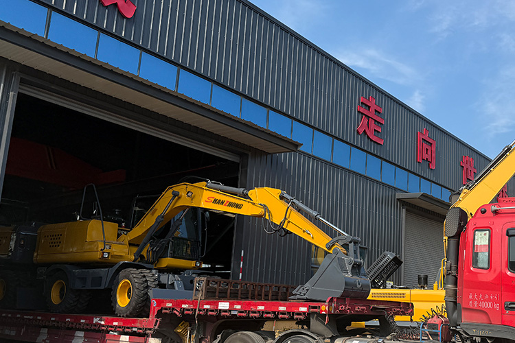 wheel excavator