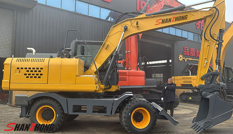 Excavadora de ruedas SZL150