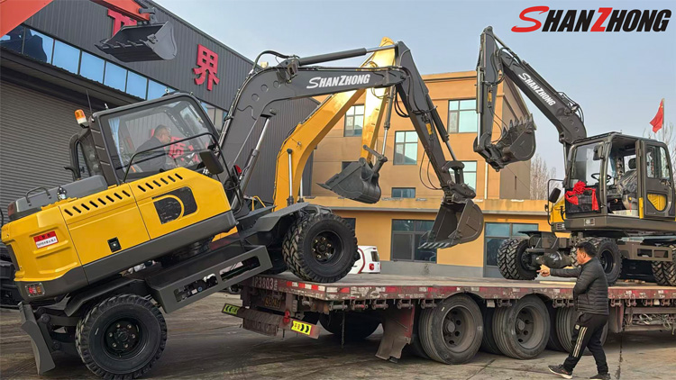 حفارة شانزهونغ ذات العجلات SZL75