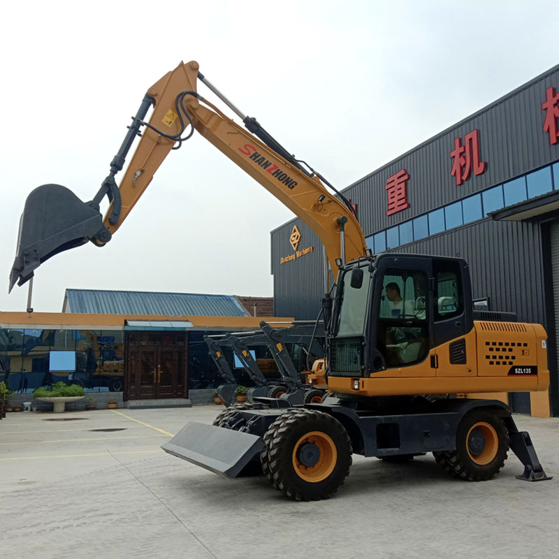 Колесный экскаватор SZL135
