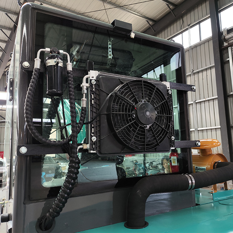 Miniexcavadora de cadenas de 4 toneladas