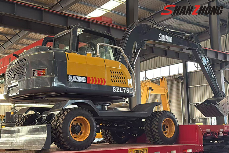 Escavadora de rodas SZL75