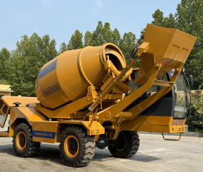Self-Loading Concrete Mixer