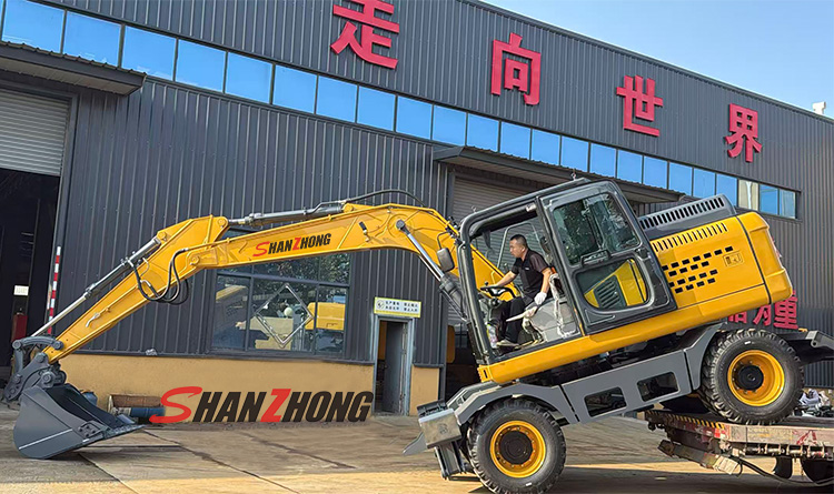 Excavadora de ruedas SZL150 Excavadora de ruedas SZL150