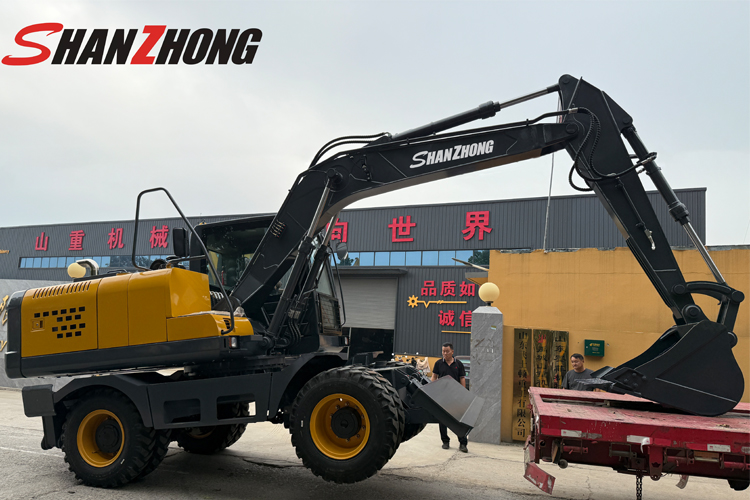 g'ildirakli ekskavator g'ildirakli ekskavator