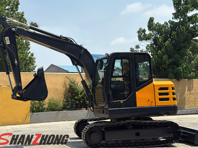 Shanzhong Machinery's Mini Crawler Excavator Successfully Tested