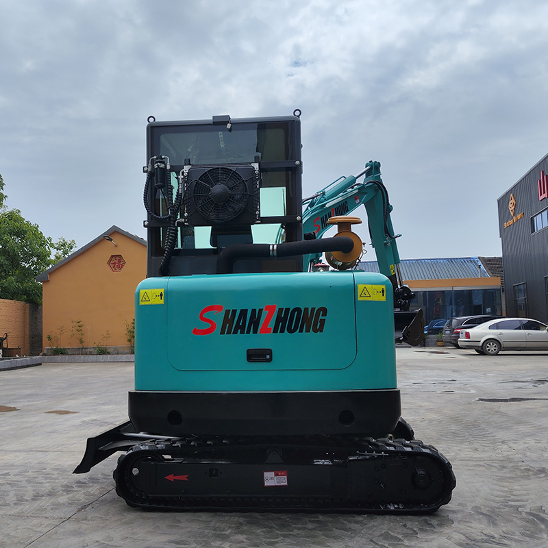 Miniexcavadora de cadenas de 4 toneladas