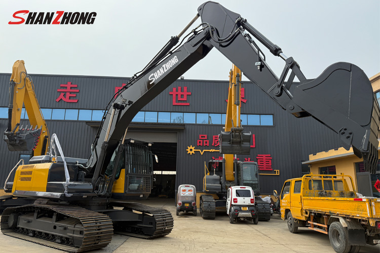 Máy xúc bánh xích Shanzhong