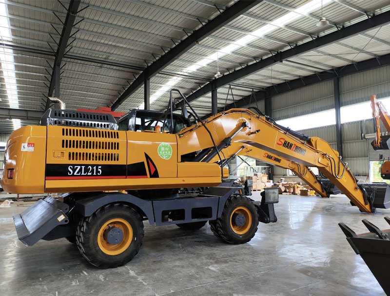 SZL215 g'ildirakli ekskavator