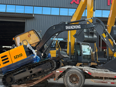 SZ90 Crawler Excavator Completes Test Run and Rolls Out