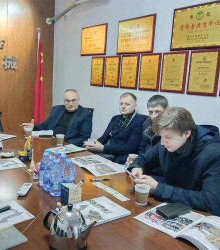 Guests from afar - Russian customers visit