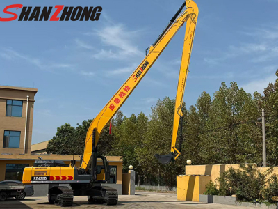 Гусеничный экскаватор с длинной рукояткой SZ420D по индивидуальному заказу