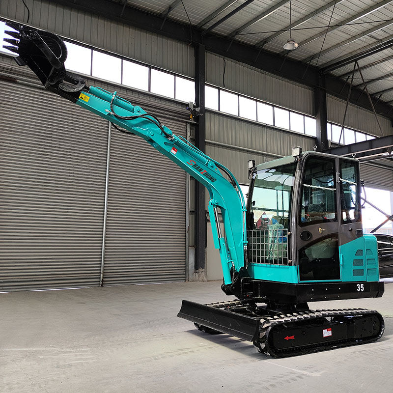 Miniexcavadora de cadenas de 4 toneladas