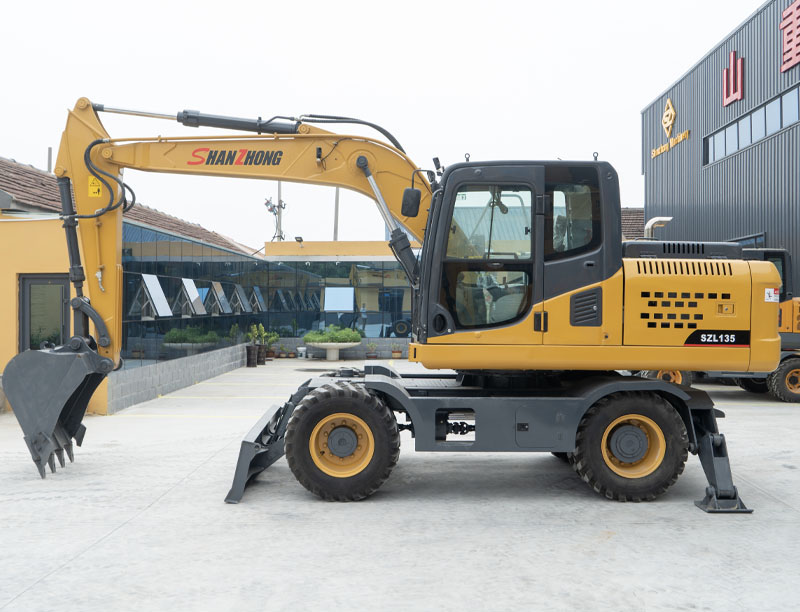 SZL135 g'ildirakli ekskavator