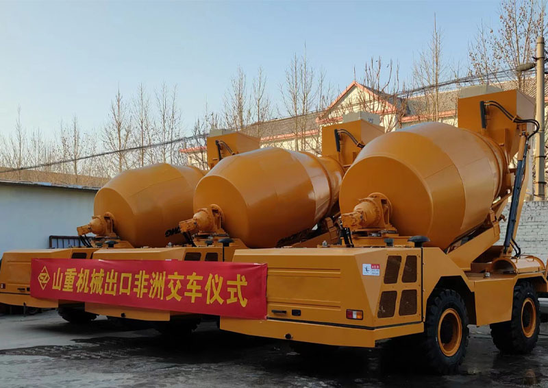 Xe trộn bê tông tự tải SZ6400