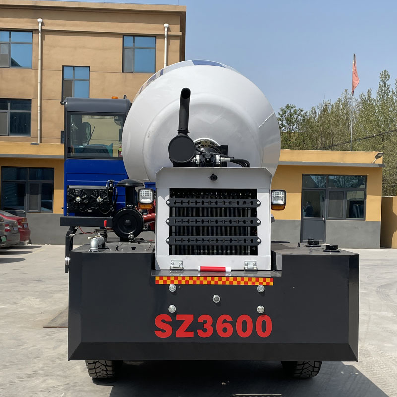 Xe trộn bê tông tự tải SZ3600