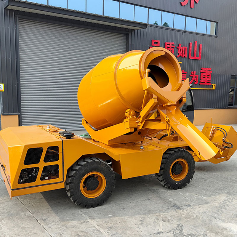 Xe trộn bê tông tự tải SZ6400