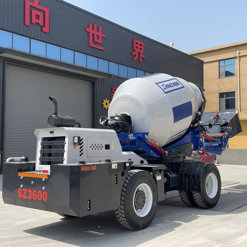 Xe trộn bê tông tự tải SZ3600
