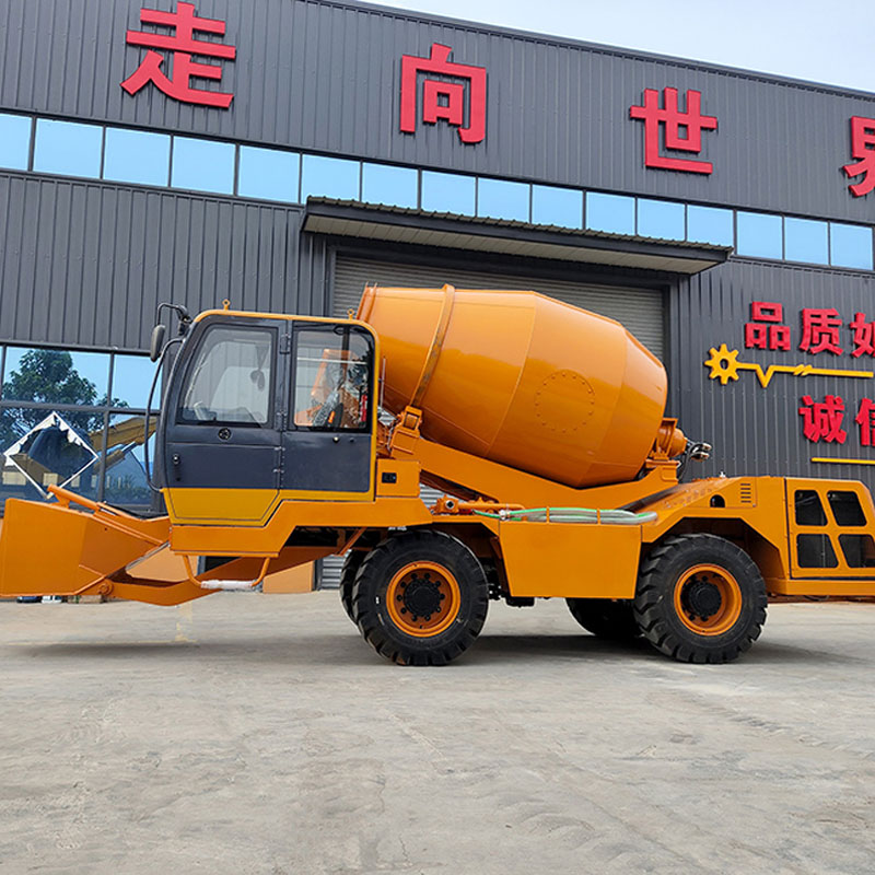 Xe trộn bê tông tự tải SZ6400