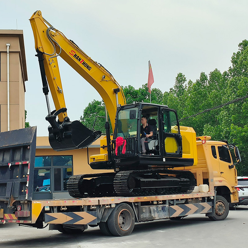 The SZ160 Crawler Excavators are about to be dispatched.