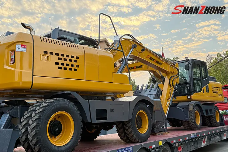 Колесный экскаватор SZL150 Колесный экскаватор SZL150