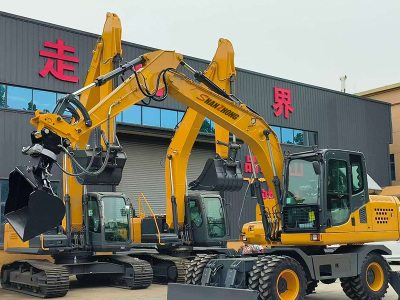 Kompleks qurilish operatsiyalarini kuchaytirish uchun moslashtirilgan ekskavator va tekislash paqir qo'shimchalari