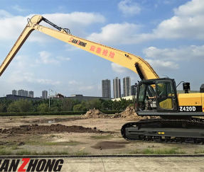 SZ420D Uzun Bomlu Paletli Ekskavatör