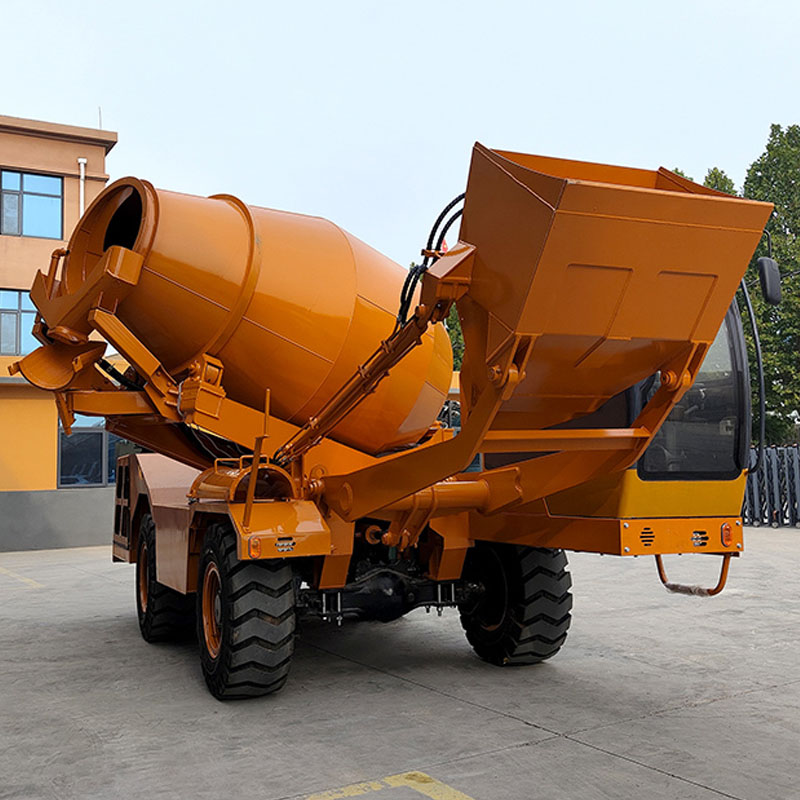 SZ6400 Самозагружающийся автобетоносмеситель