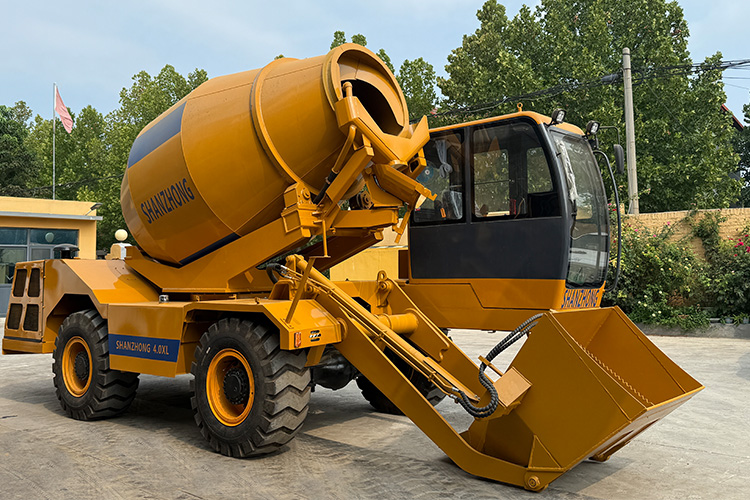 misturador de betão com carregamento automático misturador de betão com carregamento automático