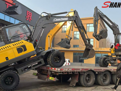 SZL75 дугуйт экскаватор