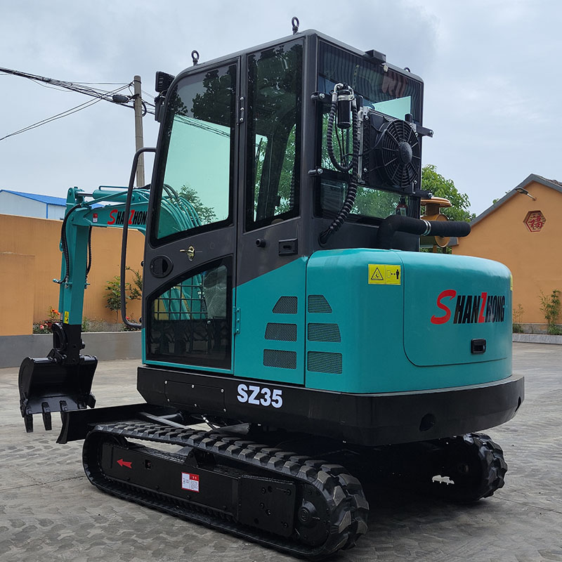 Miniexcavadora de cadenas de 4 toneladas