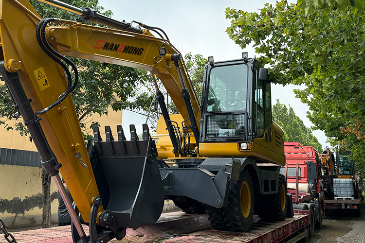 wheel excavator