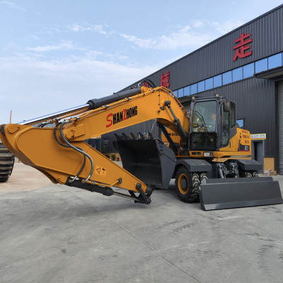21 Ton China Wheel Excavator Factory