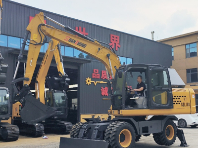 SZL180 g'ildirakli ekskavator buyurtma sinovi muvaffaqiyatli yakunlandi.