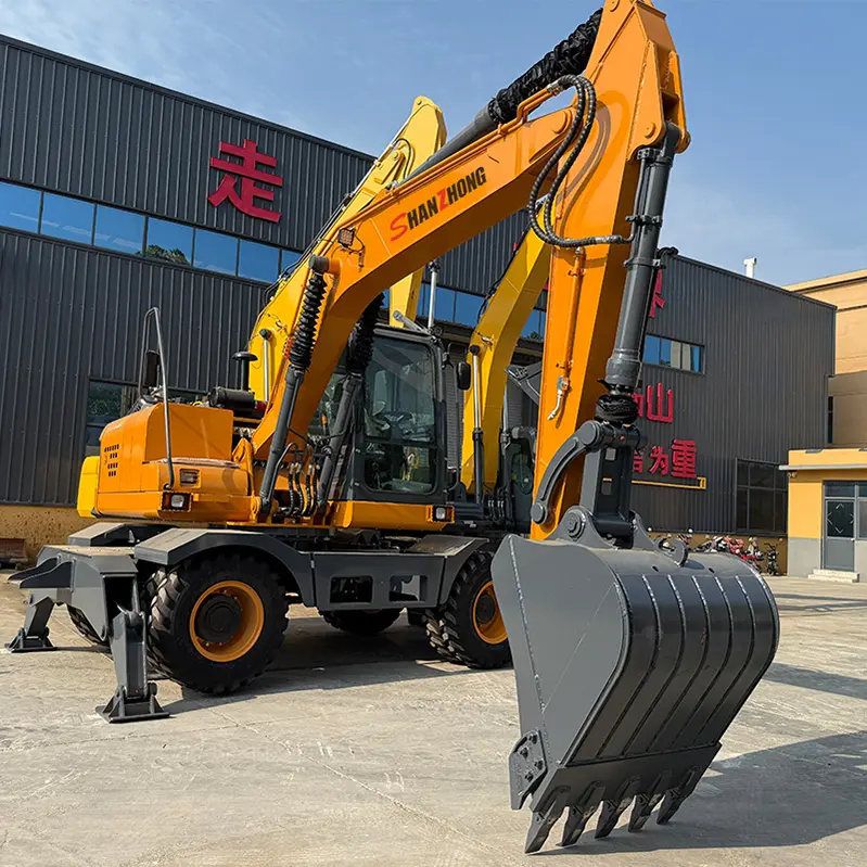 Гусеничный экскаватор