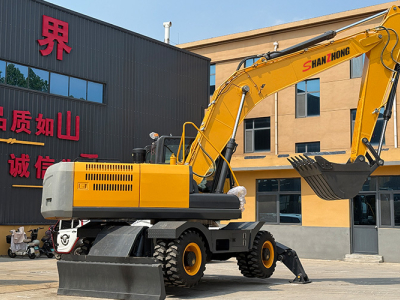 Buyurtmachi tomonidan buyurtma qilingan SZL215 g'ildirakli ekskavator sinovdan o'tadi