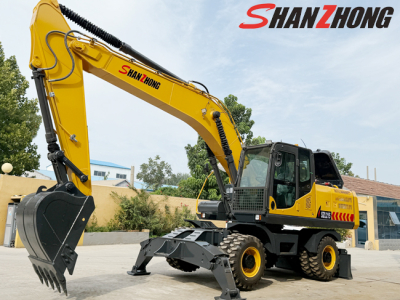 Повторная покупка — залог успеха! Колесный экскаватор Shanzhong SZL215 завоевывает признание