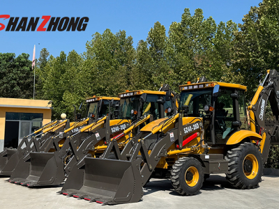 Field Test a Success: Shanzhong SZ40-28 Backhoe Loader’s Versatile Performance Wins Attention